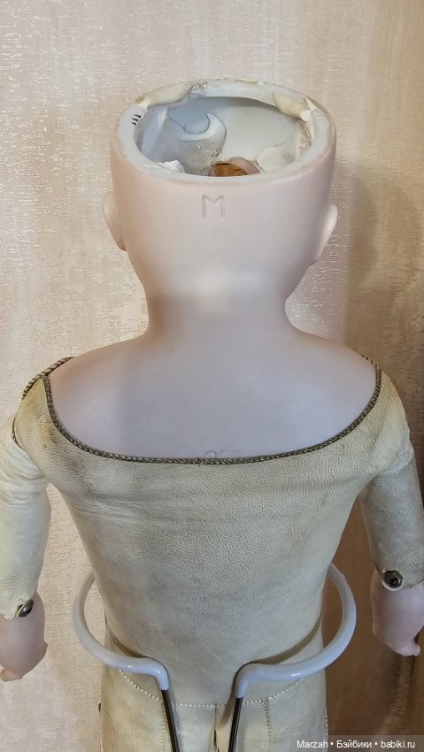 Ранняя антикварная кукла Kestner M, закрытый рот