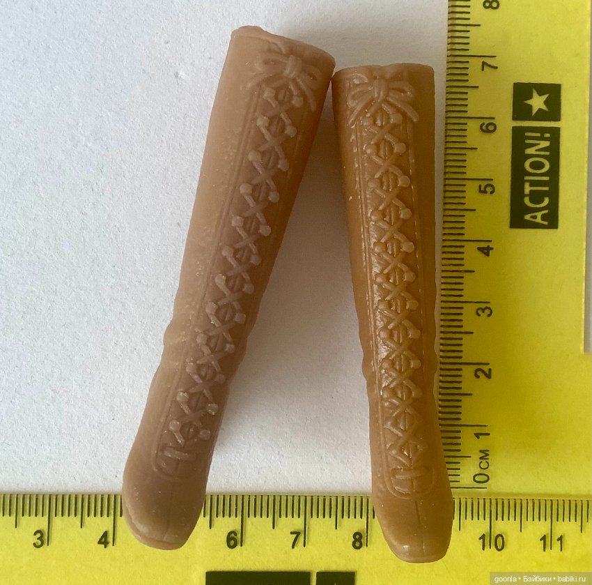 Винтажные сапоги барби — Обувь для кукол (фото 3)