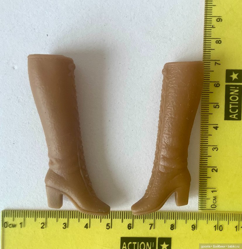Винтажные сапоги барби — Обувь для кукол (фото 2)