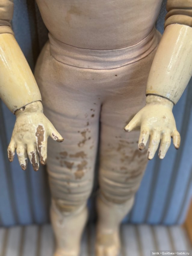 Редкое тело Gesland — Антикварные куклы (фото 8)