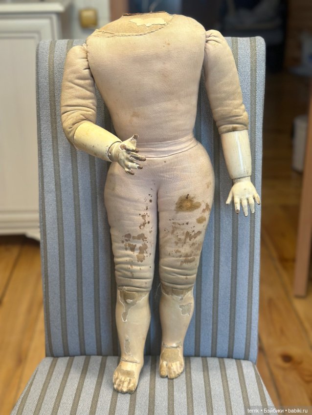 Редкое тело Gesland — Антикварные куклы (фото 4)