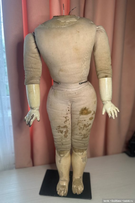 Редкое тело Gesland — Антикварные куклы (фото 3)