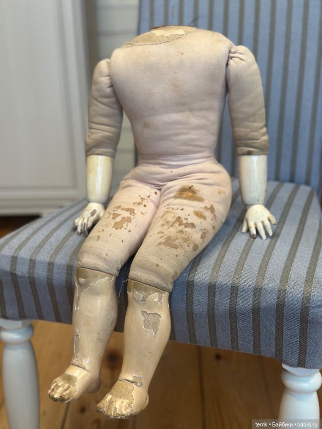 Редкое тело Gesland — Антикварные куклы (фото 2)