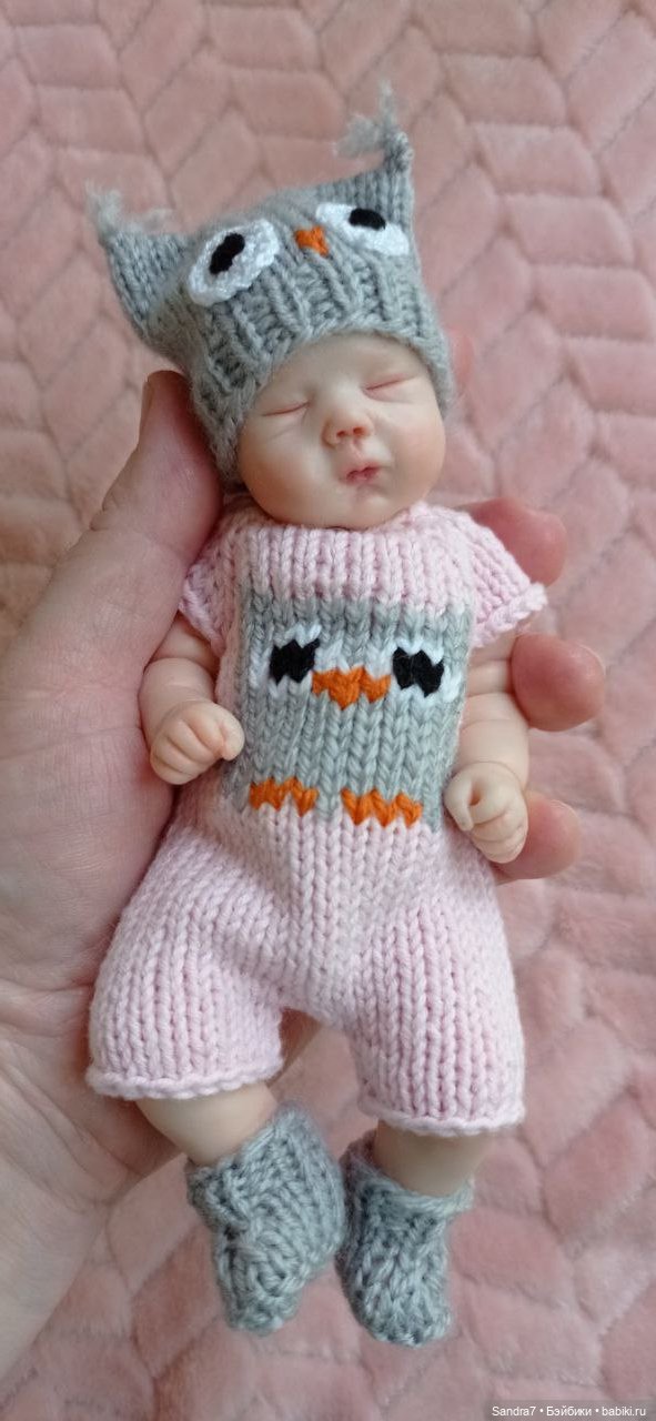 Авторская малышка из полимерной глины (фото 3)