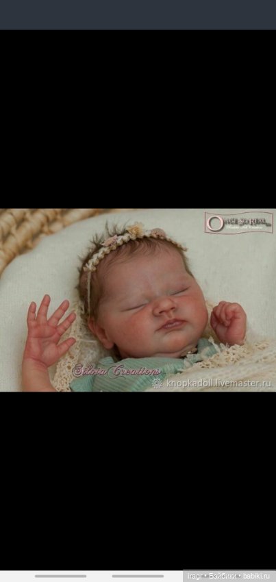 Молд реборн Quinlyn by Adrie/Bonnie (фото 4)