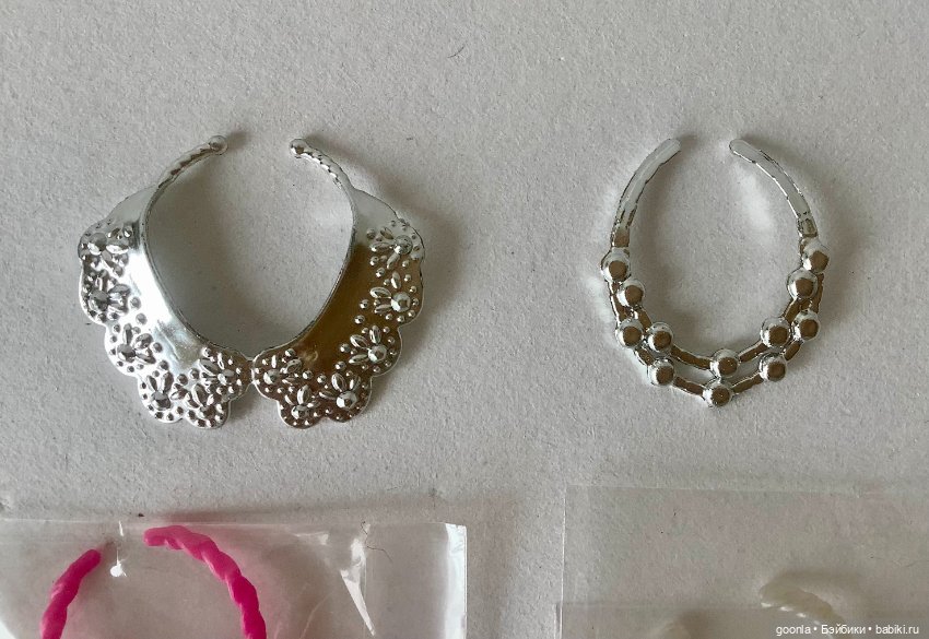 Лот молдированных колье бля барби (фото 5)