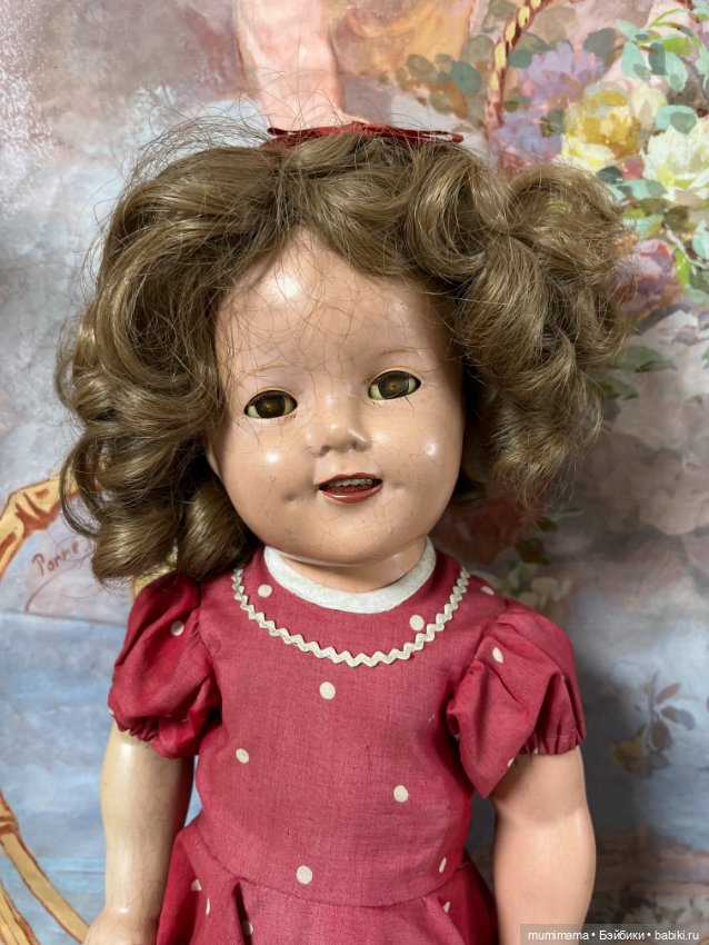 Винтажная куколка Shirley Templ/ Ideal/Ширли Темпл Идеал 1930 (фото 2)