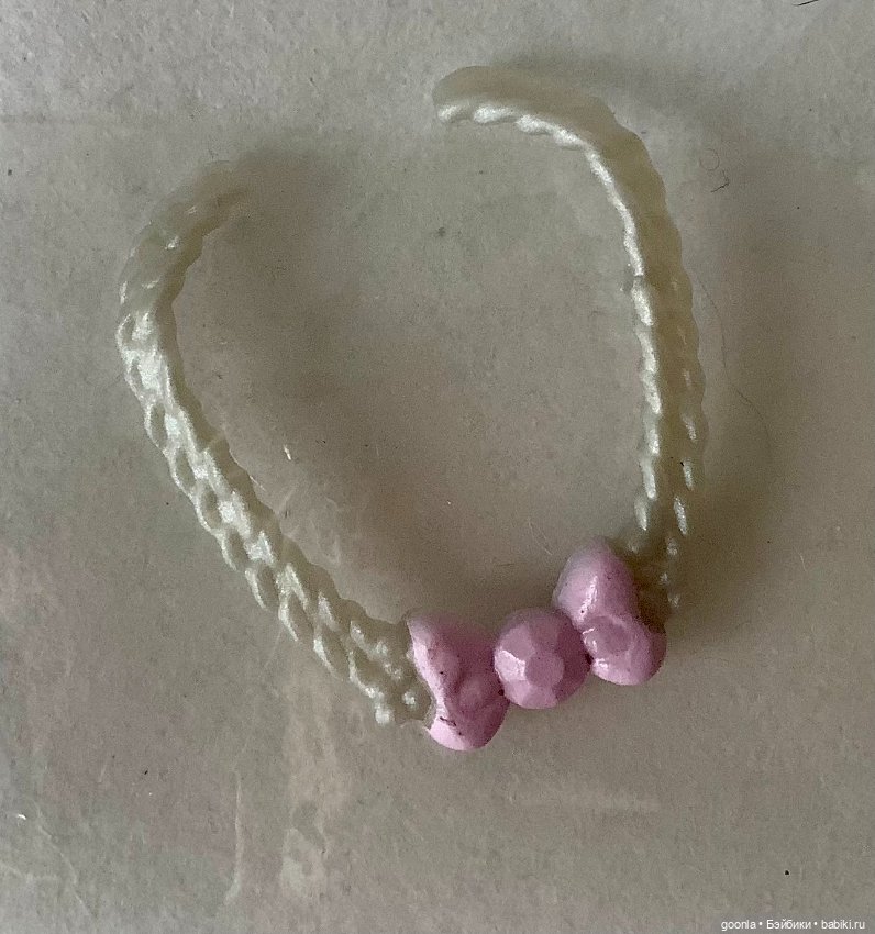 Лот молдированных колье бля барби (фото 4)