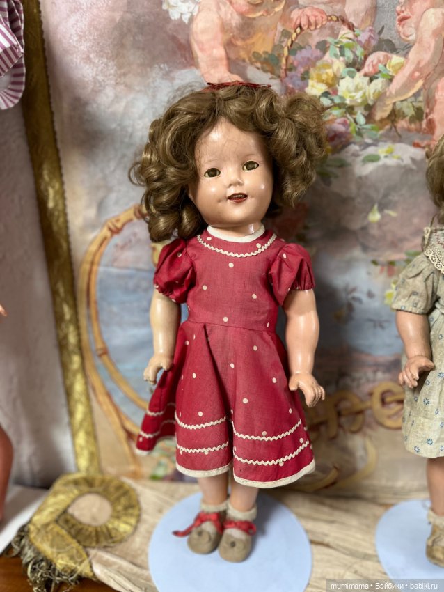 Винтажная куколка Shirley Templ/ Ideal/Ширли Темпл Идеал 1930 (фото 3)