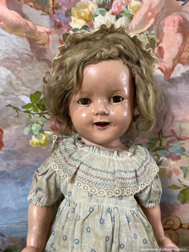 Винтажная куколка Shirley Templ/ Ideal/Ширли Темпл Идеал 1930
