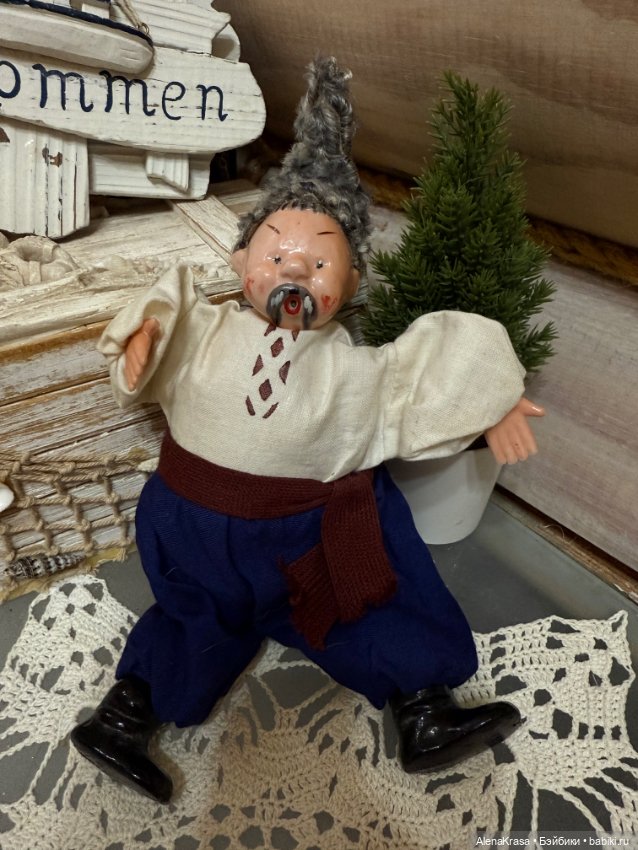 Кукла ссср Чуб экспортный