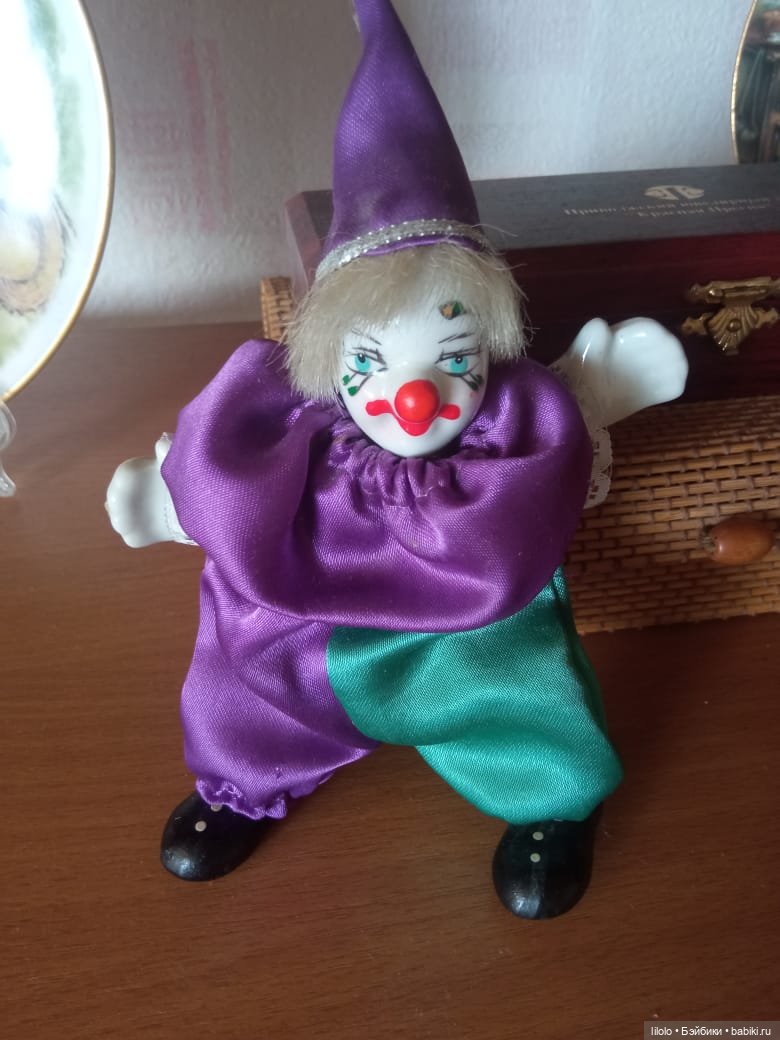 Винтажный итальянский клоун (фото 5)
