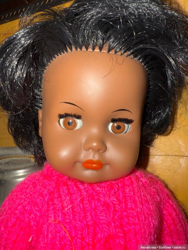 Очень красивая мулатка — Винтажные куклы и игрушки детства (фото 3)