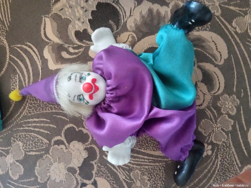 Винтажный итальянский клоун