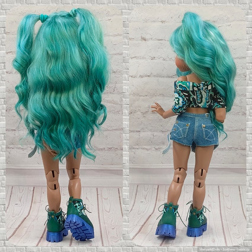 ООАК Паола Рейна кукла мулаточка Минти