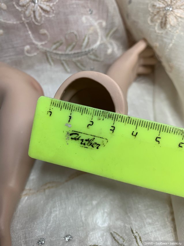 Ручки парные фарфоровые для куклы около 60-65 см (фото 6)