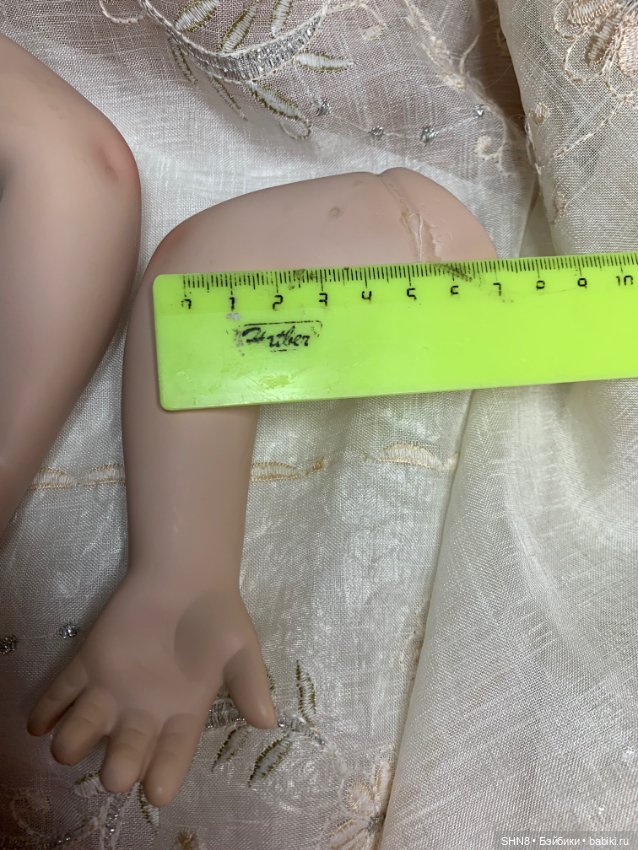 Ручки парные фарфоровые для куклы около 60-65 см (фото 3)