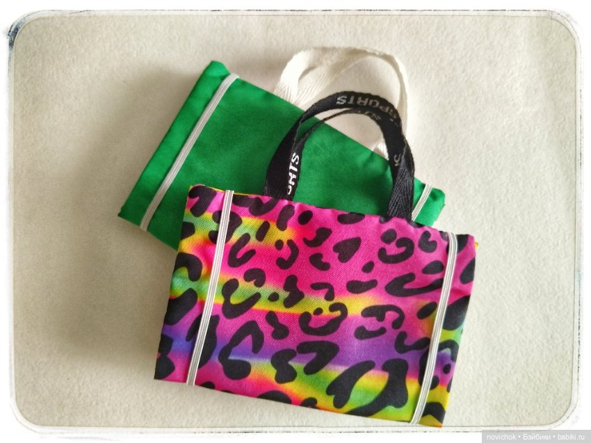 Сумка-коврик пляжная для кукол (фото 3)