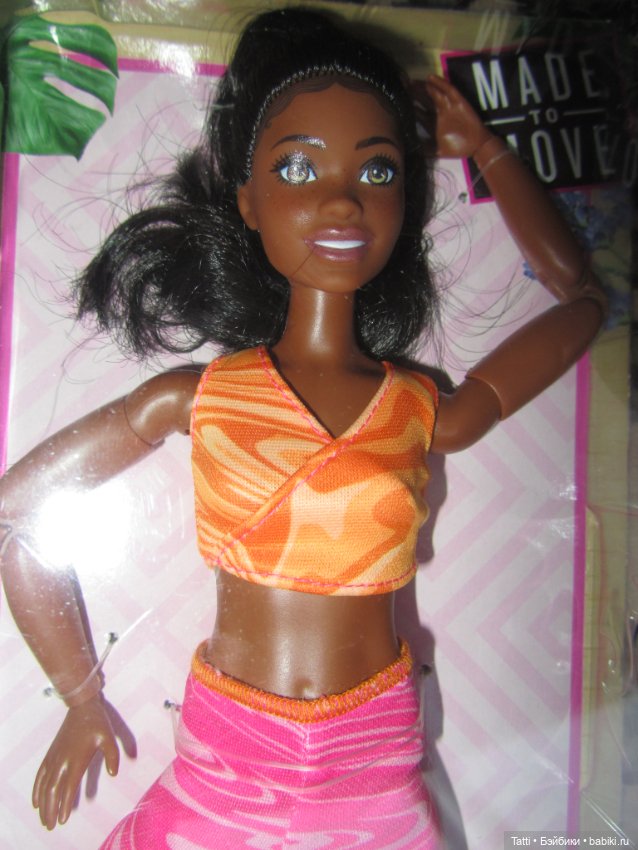 Кукла Барби йога , мулатка Бруклин (фото 3)