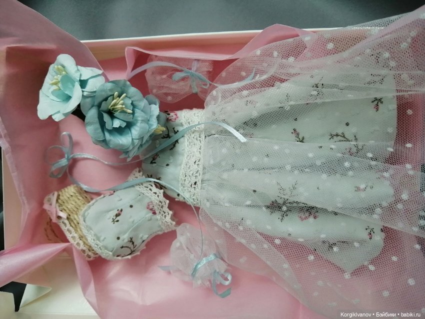 Романтичное платье для барби (фото 7)