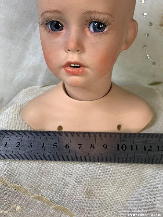 Голова фарфор молд Shay — Тела и головы для кукол (фото 9)