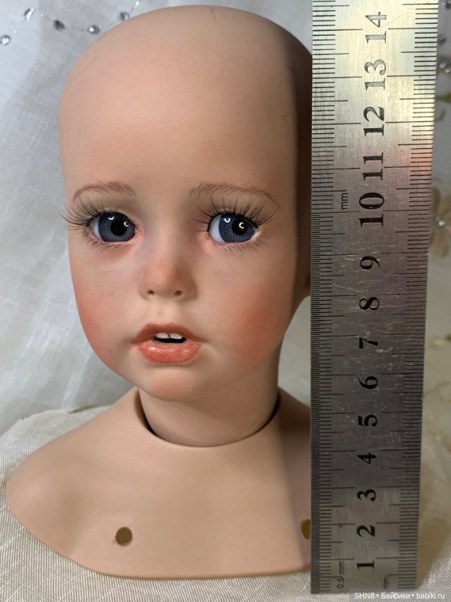 Голова фарфор молд Shay — Тела и головы для кукол (фото 8)