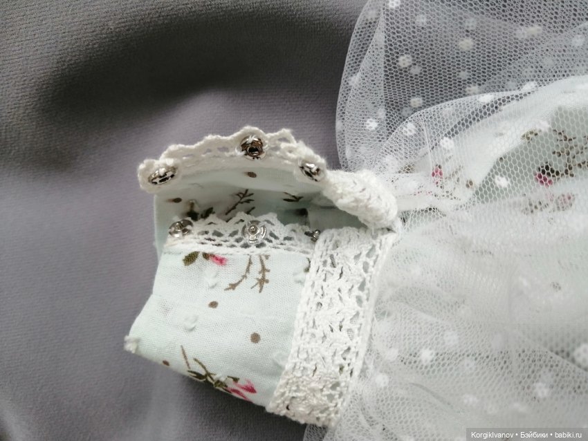 Романтичное платье для барби (фото 4)