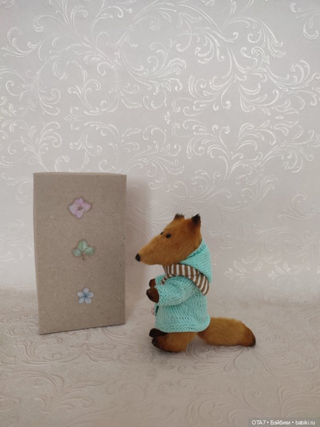 Лис ( Бабайкины детки) — Авторские игрушки (фото 5)