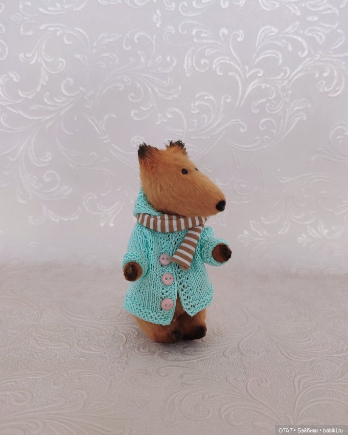 Лис ( Бабайкины детки) — Авторские игрушки (фото 2)