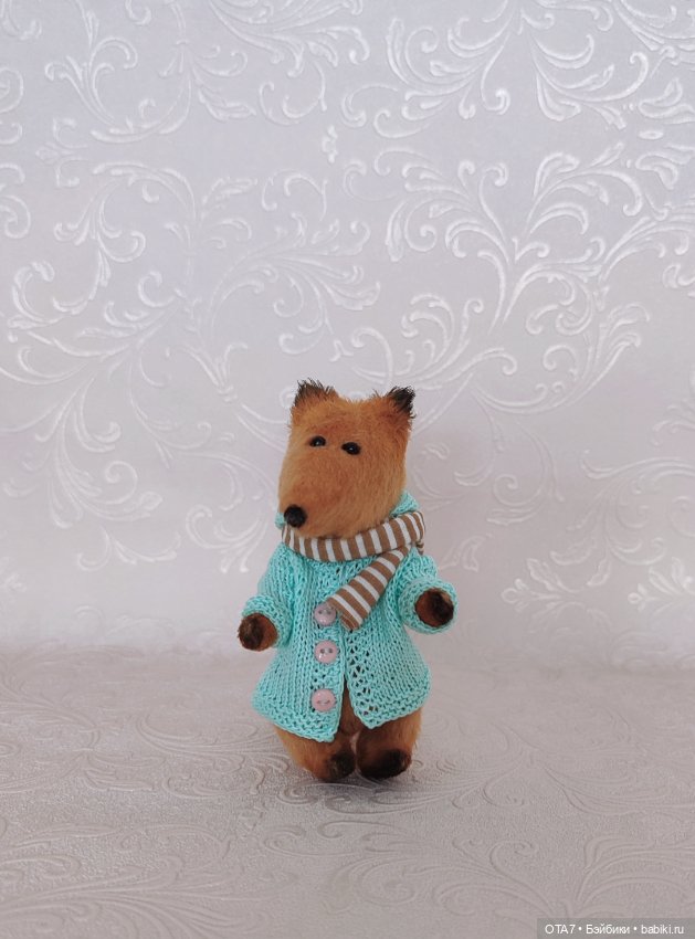 Лис ( Бабайкины детки) — Авторские игрушки