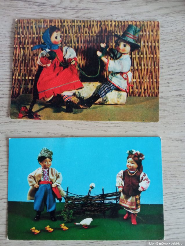 Лот винтажных открыток для кукольного интерьера (фото 4)
