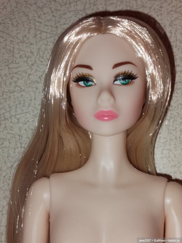 Китайская шарнирная кукла Supermodel - аналог Барби, Mizi, Poppy Parker - новая - блондинка (фото 3)