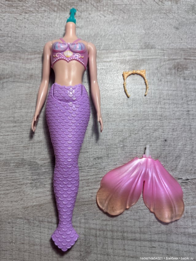Тело Русалки Одиль (с сиреневыми волосами) (4)