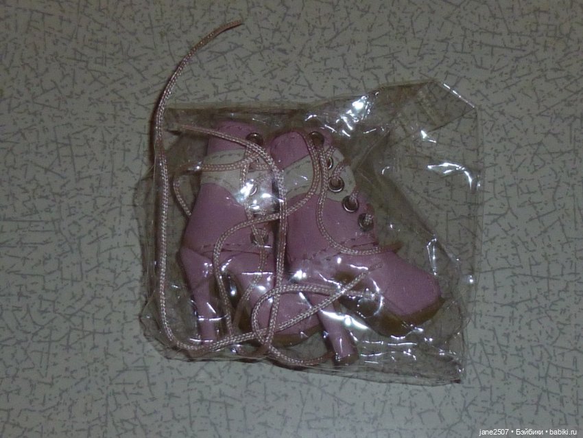 Обувь для Fashion royalty, Nu Face, Барби - ботинки - новые, не использовались - розовые