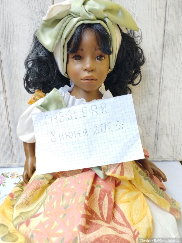 Красивая негритянка — Коллекционные куклы