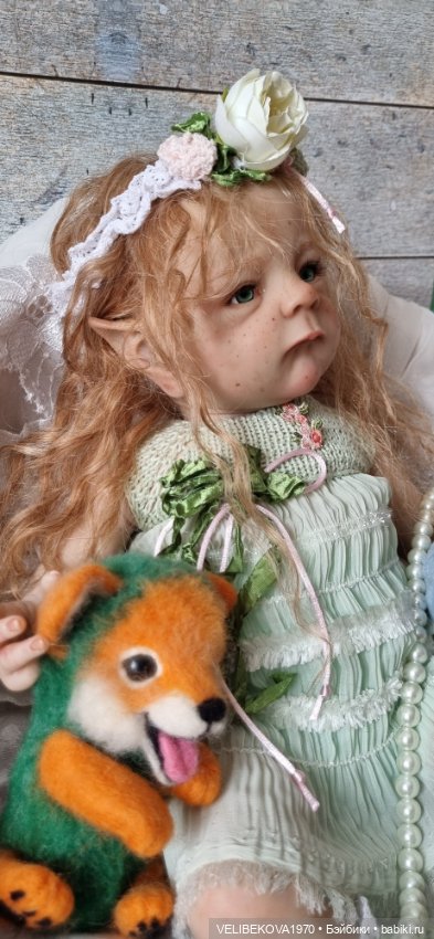 Цветочный Эльф Фрэда — Куклы реборн (фото 4)