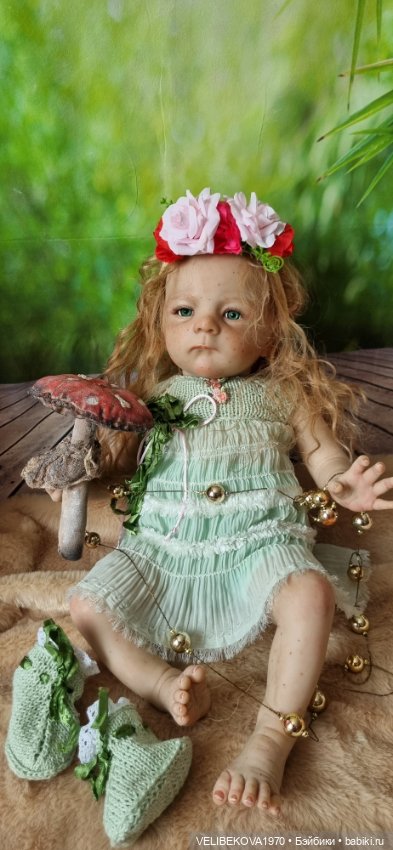 Цветочный Эльф Фрэда — Куклы реборн (фото 6)