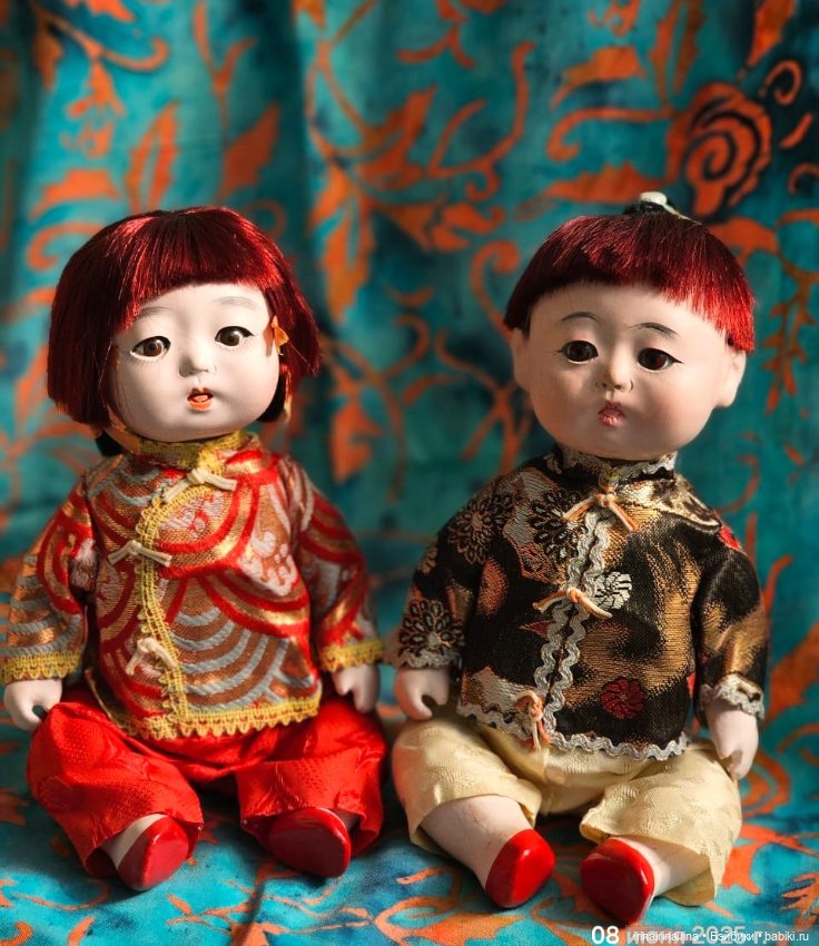 Гофун девочка в красном (453.3) (фото 4)