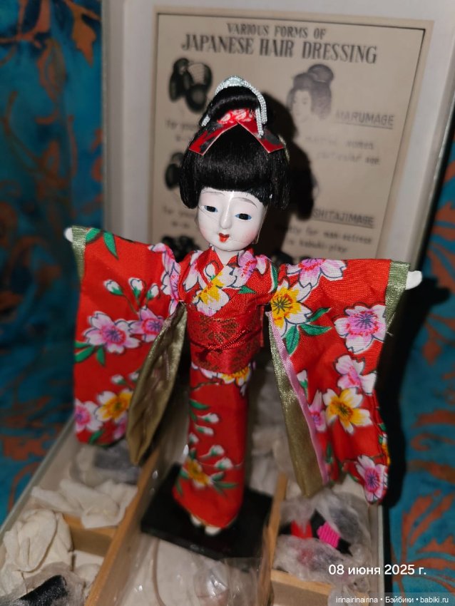 Японская куколка , с париками , набор 2 (453.7)