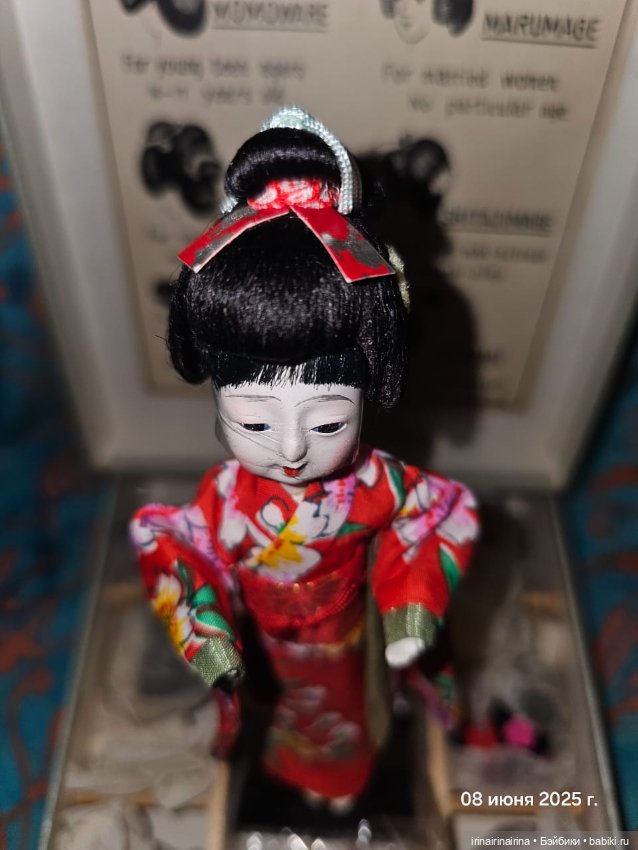 Японская куколка , с париками , набор 2 (453.7) (фото 4)