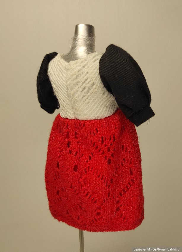 Re-ment #3 2007г платье для фешн кукол формата 1/6 (фото 2)