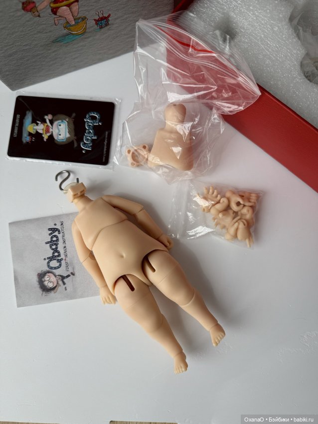 Bjd тело для Qbaby — Части кукол BJD (фото 2)