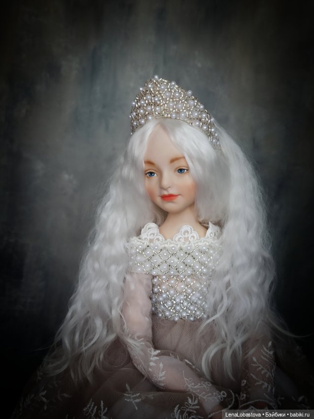 Авторская кукла коллекционная будуарная кукла