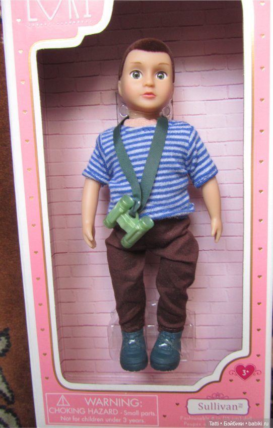 Кукла мальчик лори Салливан путешественник