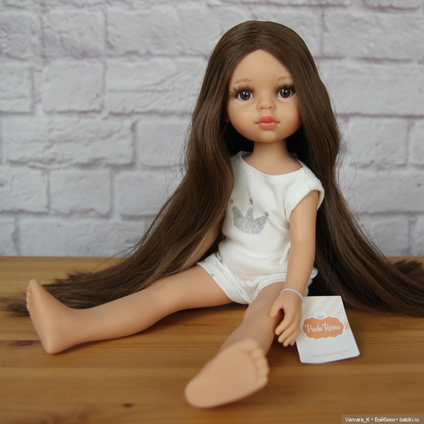 Paola Reina, кукла Кэрол "Рапунцель", № 17, 32 см, арт 13213 (фото 8)