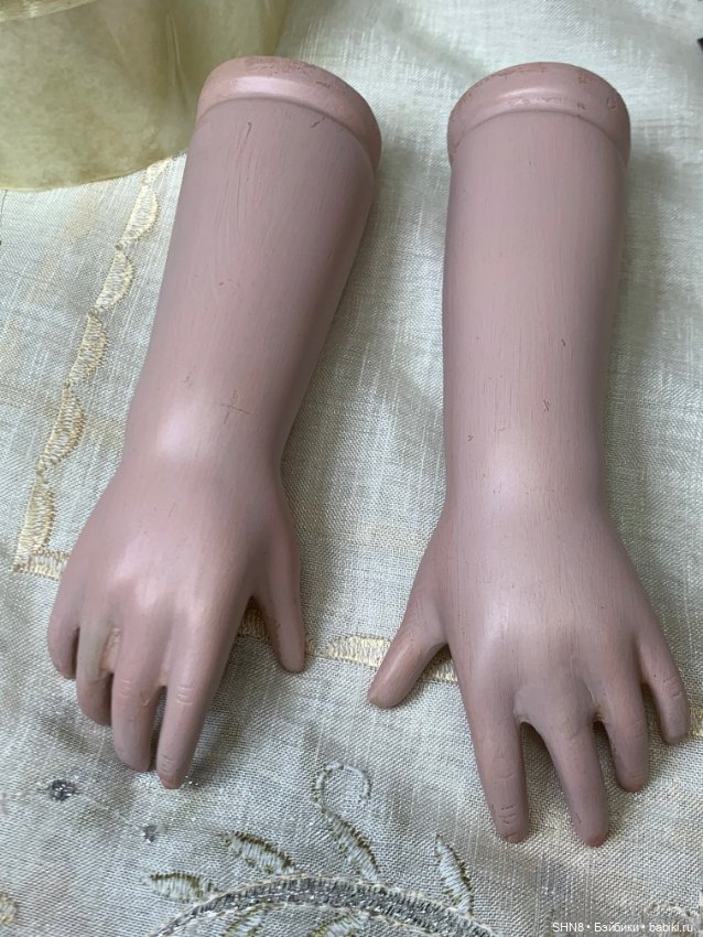 Ручки фарфоровые парные — Тела и головы для кукол
