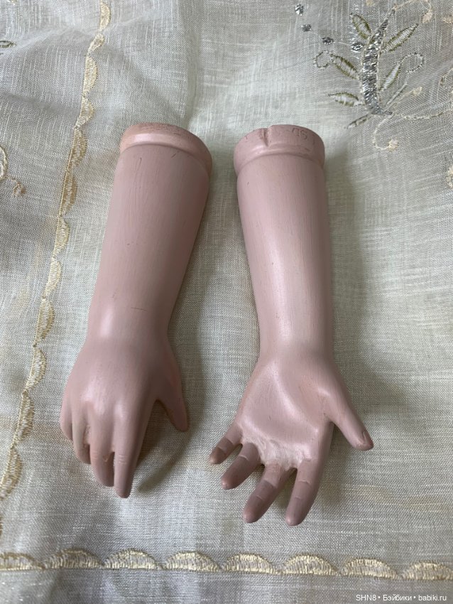 Ручки фарфоровые парные — Тела и головы для кукол