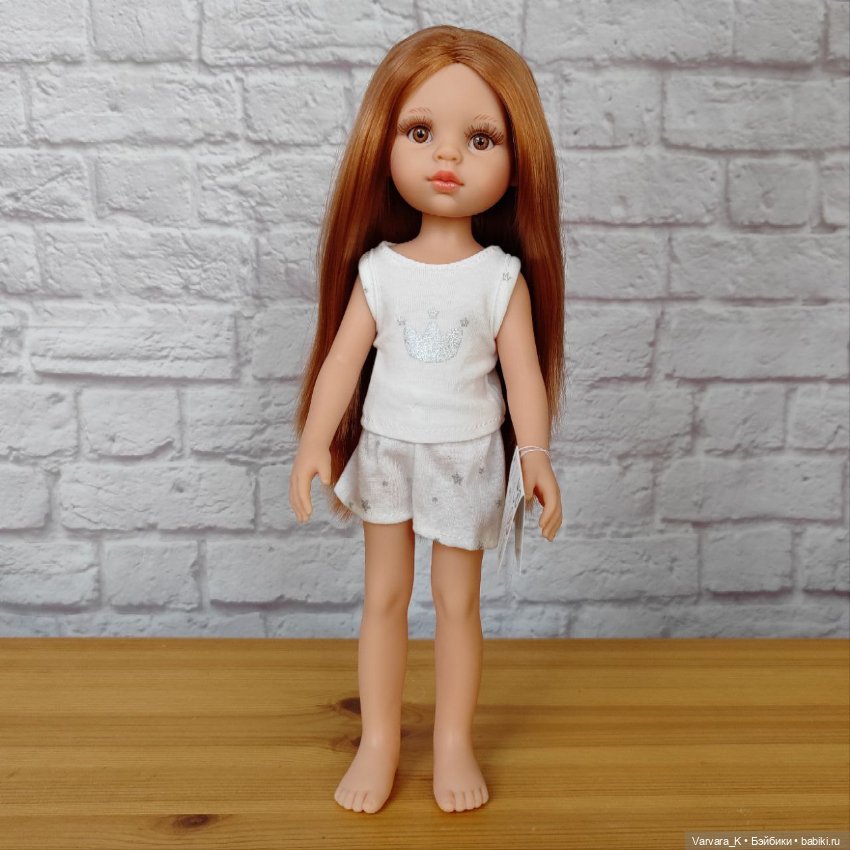 Paola Reina Кукла Кристи, 32 см, в пижаме , 2025, № 4