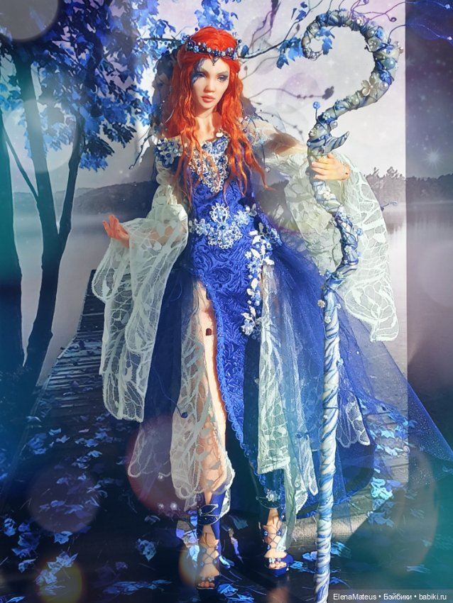 Авторская шарнирная кукла