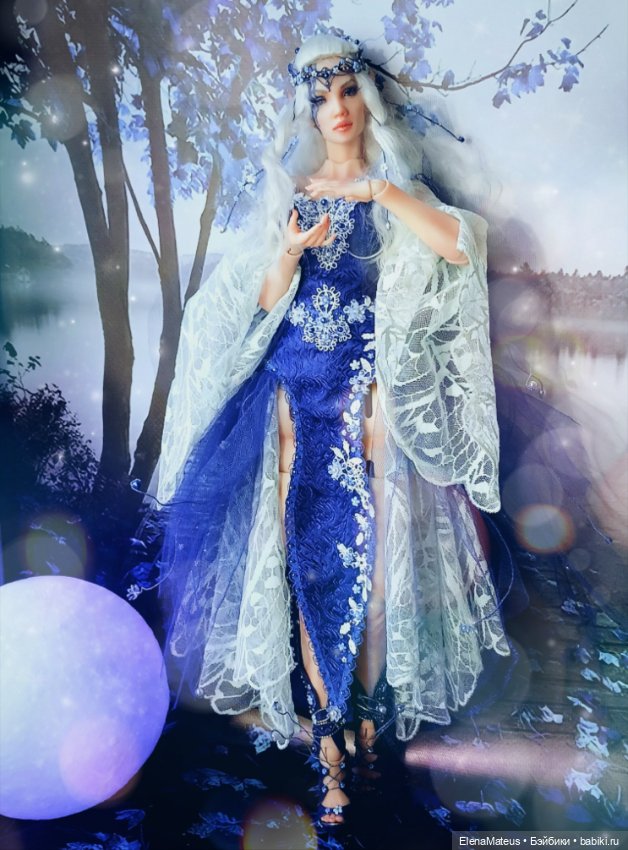 Авторская шарнирная кукла (фото 6)